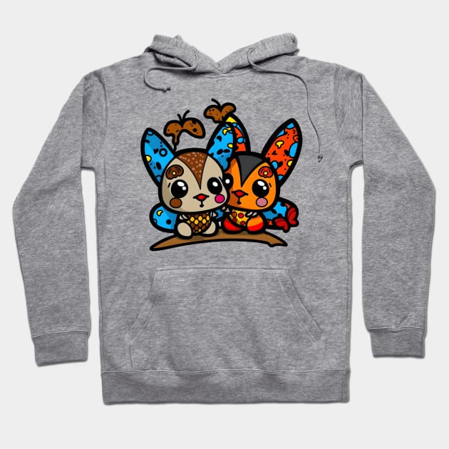 Flying Squirrel Hoodie by Xtian Dela ✅